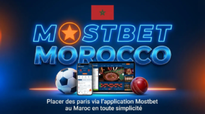 Placer des paris via l'application Mostbet au Maroc en toute simplicité